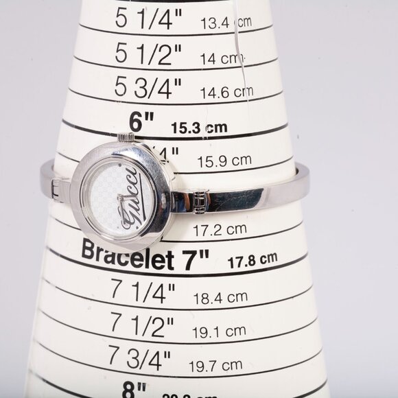 Authentic Ladies Gucci Stainless Steel 25mm 105 Series Quartz Watch - Picture 5 of 5